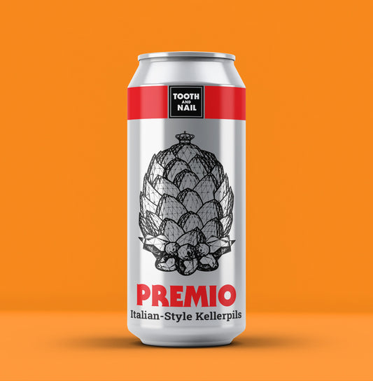 PREMIO Italian-Style Kellerpils, 4.8%