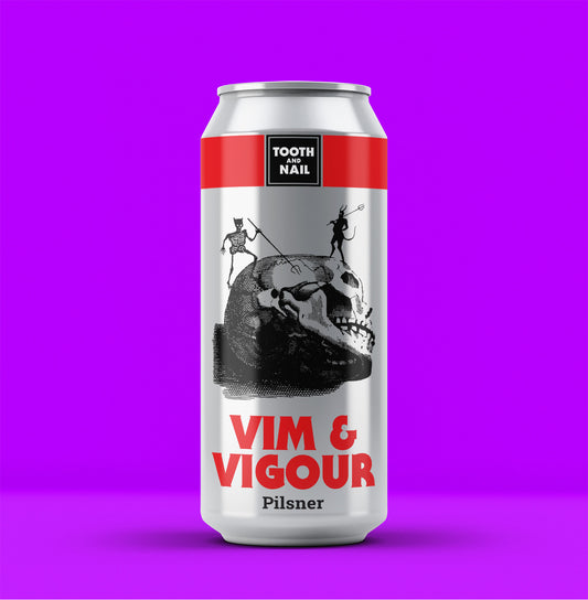 VIM & VIGOUR Pilsner, 5.2%